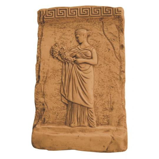 beton nastenna dekoracia rimske staroveke dekoracia mediteran obyvacia miestnost doplnok antik hlinena nastenny obraz rustikalny.jpg